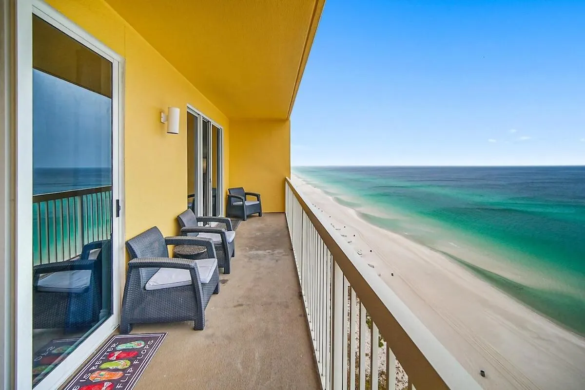 Calypso 1706 East Direct Gulf Front 3Br 2 Kings 2Ba Apartment Panama City Beach