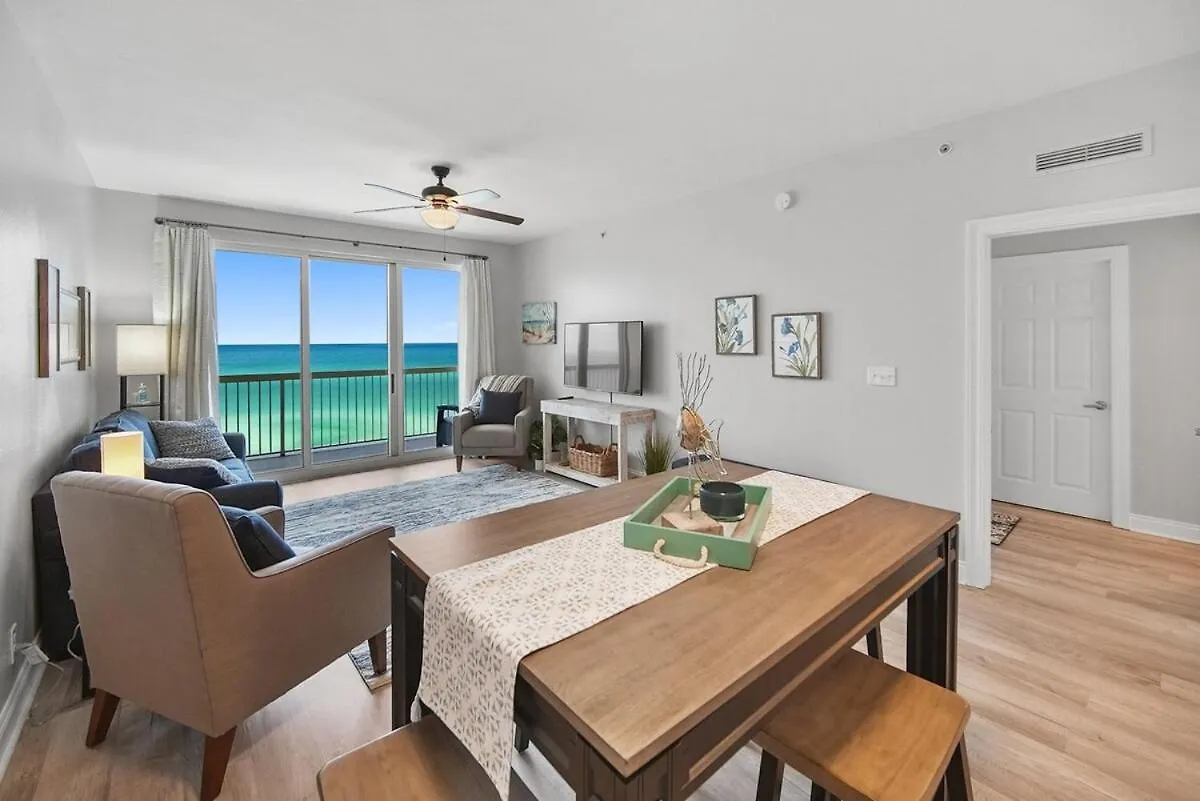 Calypso 1706 East Direct Gulf Front 3Br 2 Kings 2Ba Apartment Panama City Beach