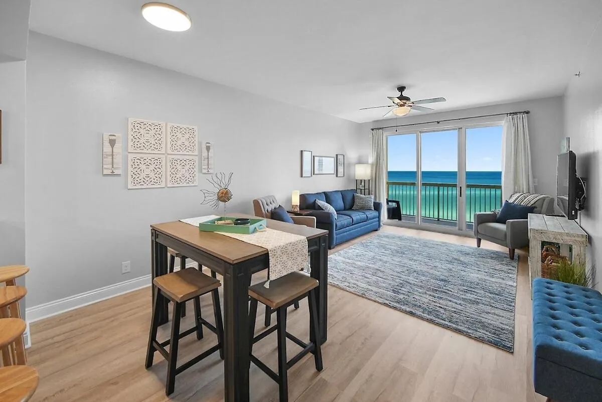 Calypso 1706 East Direct Gulf Front 3Br 2 Kings 2Ba Daire Panama City Beach